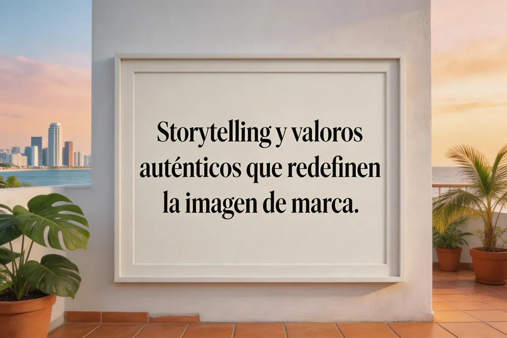Storytelling y valores auténticos que redefinen la imagen de marca.