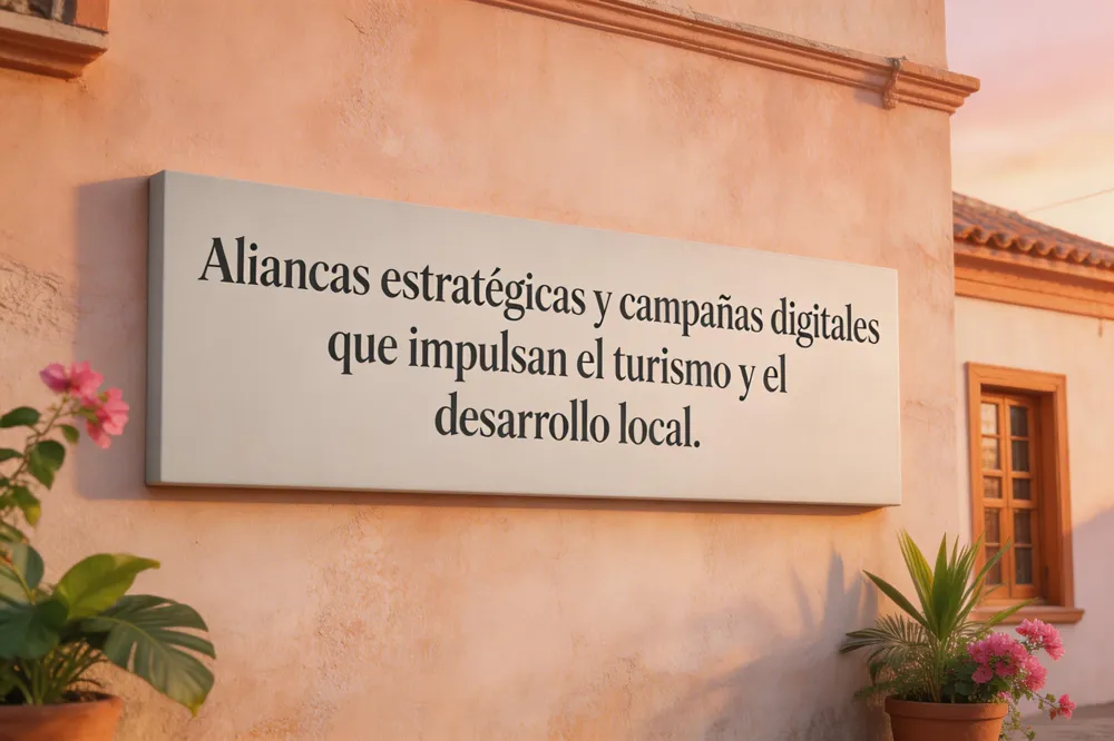 Alianzas estratégicas y campañas digitales que impulsan el turismo y el desarrollo local.