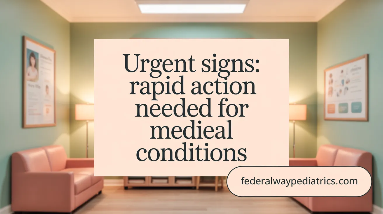 Urgent Signs: Rapid Action Needed for Surgical Conditions
