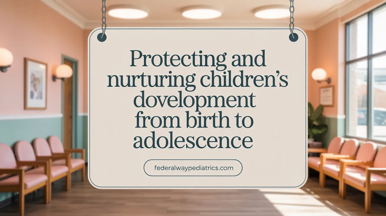 Protecting and nurturing children's development from birth to adolescence