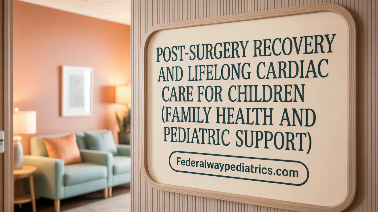 Post-Surgery Recovery and Lifelong Cardiac Care for Children