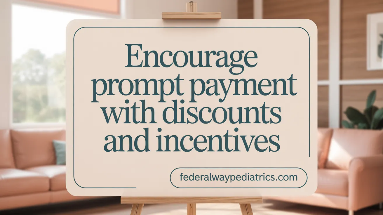 Encourage Prompt Payment with Discounts and Incentives
