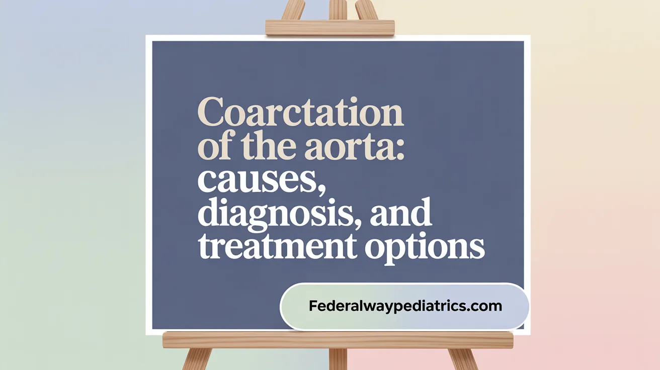 Coarctation of the Aorta: Causes, Diagnosis, and Treatment Options
