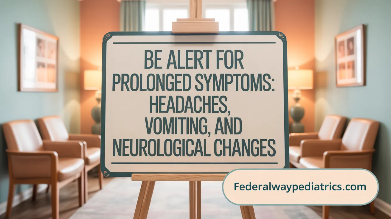 Be Alert for Prolonged Symptoms: Headaches, Vomiting, and Neurological Changes
