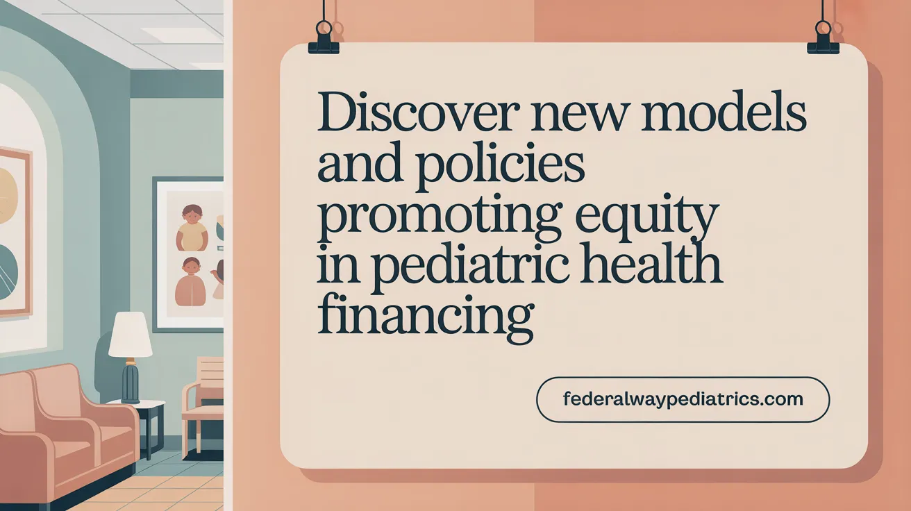 Discover New Models and Policies Promoting Equity in Pediatric Health Financing