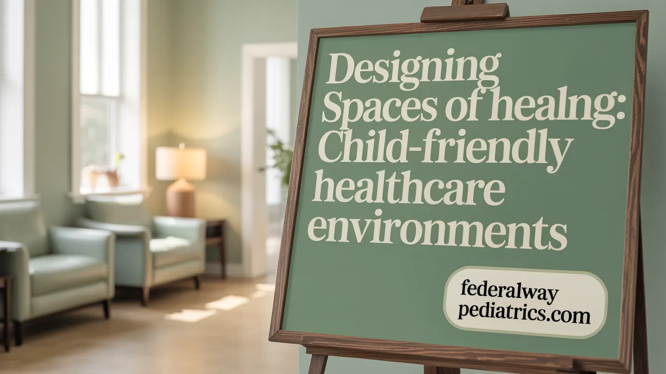 Designing Spaces of Healing: Child-Friendly Healthcare Environments