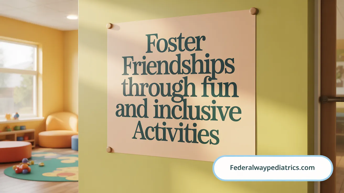 Foster Friendships Through Inclusive Activities and Education
