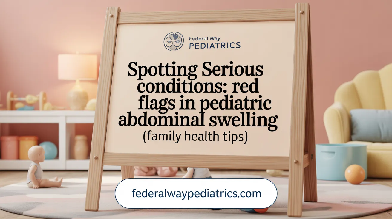 Spotting Serious Conditions: Red Flags in Pediatric Abdominal Swelling