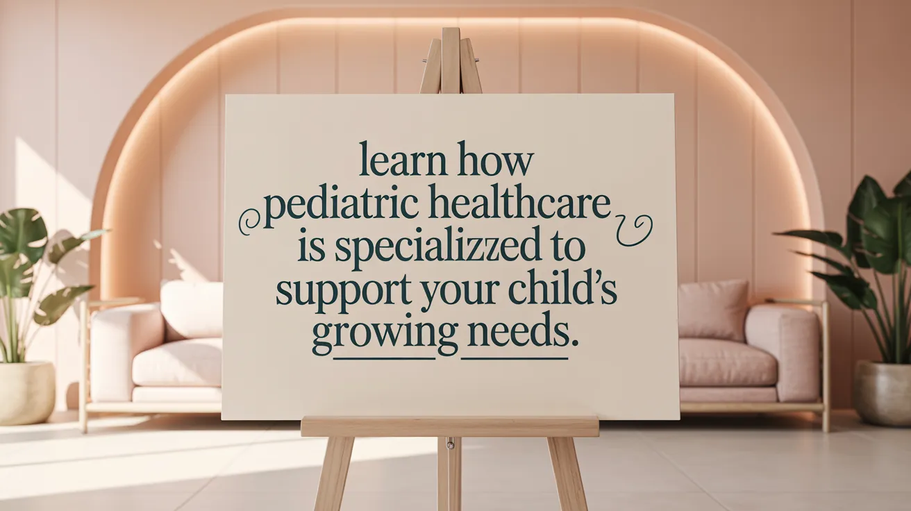 Learn How Pediatric Healthcare Is Specialized to Support Your Child's Growing Needs