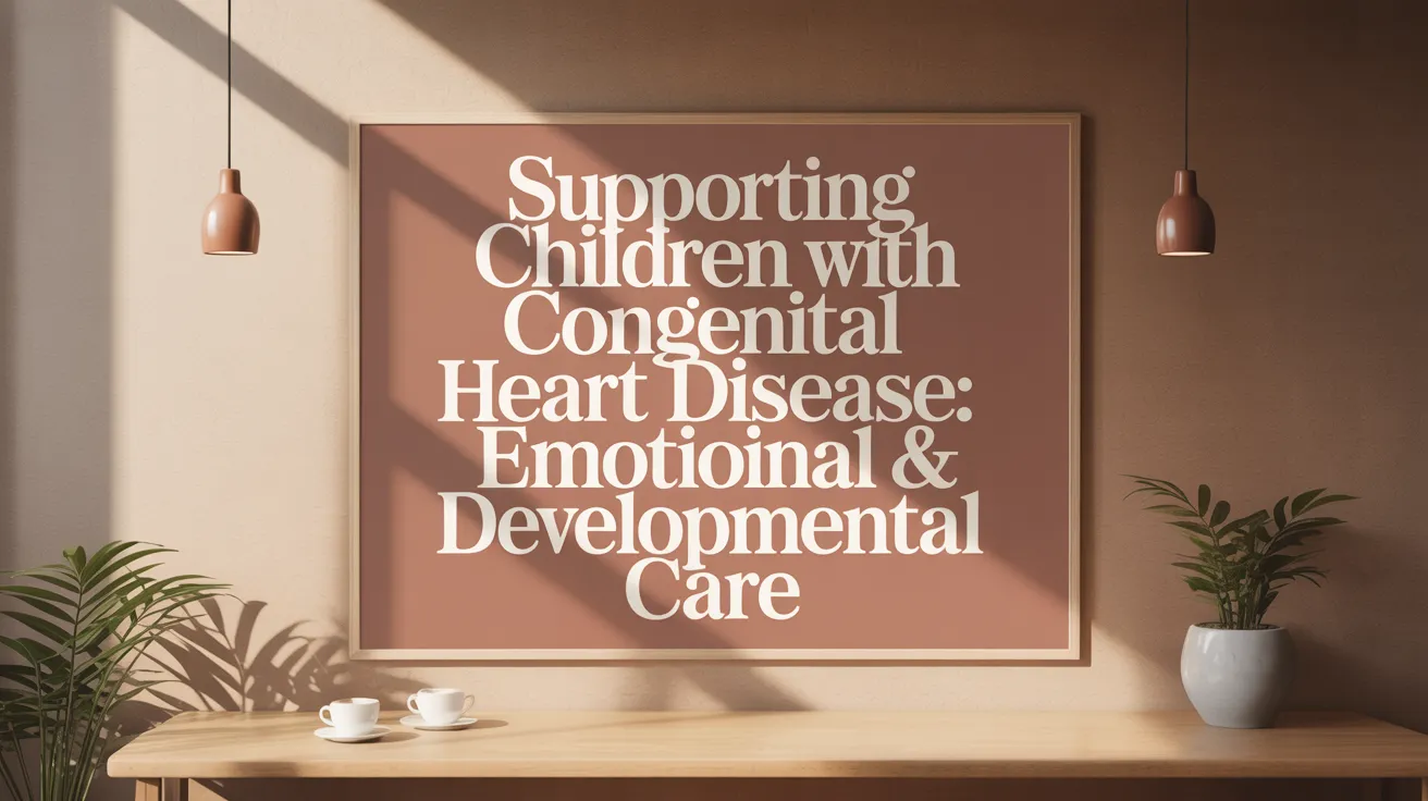Supporting Children with Congenital Heart Disease: Emotional & Developmental Care