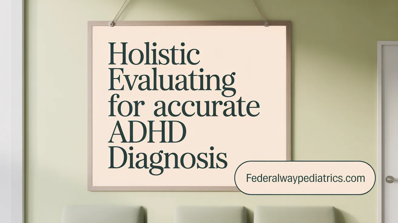 Holistic Evaluation for Accurate ADHD Diagnosis