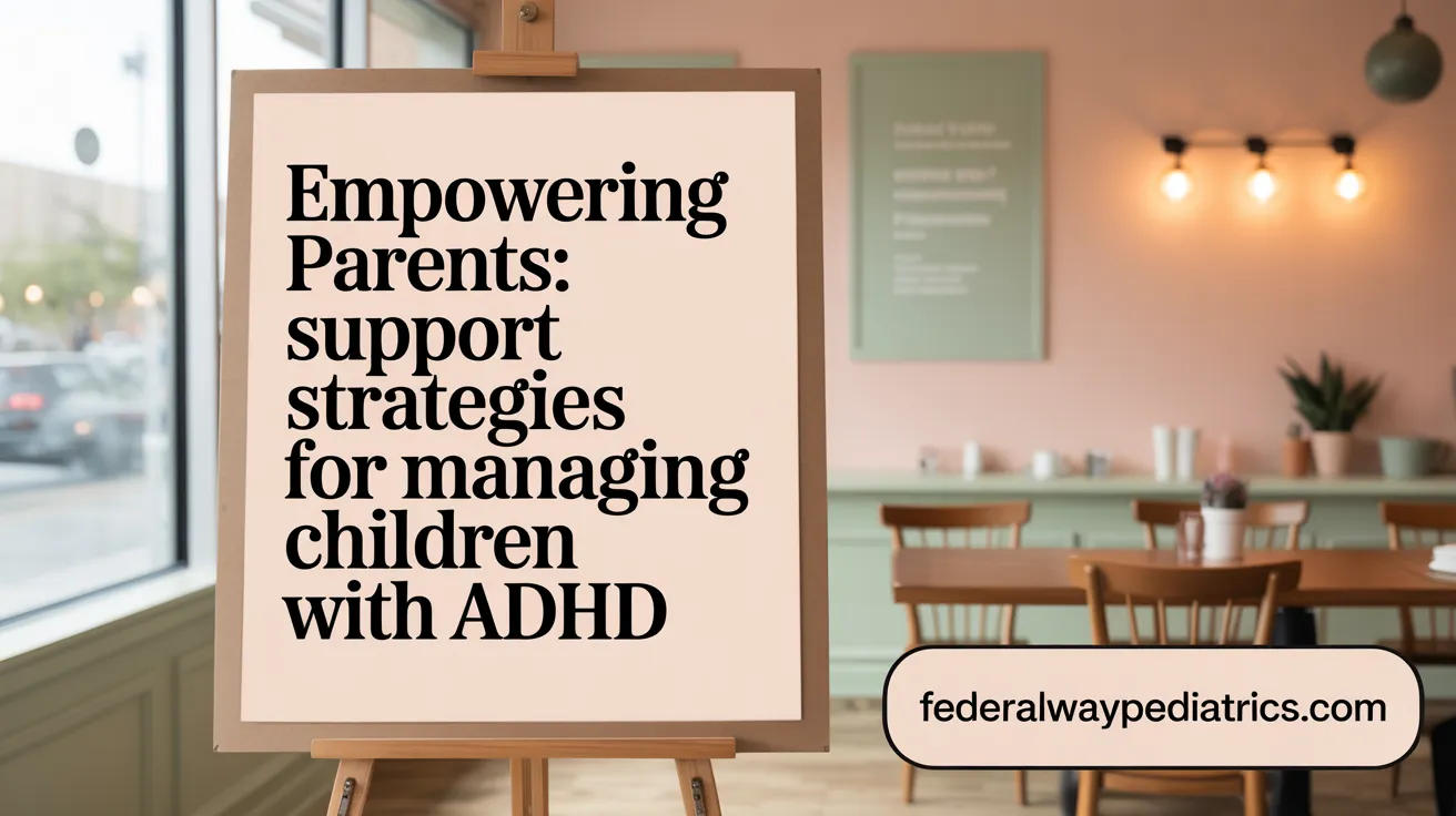 Empowering Parents: Support Strategies for Managing Children with ADHD