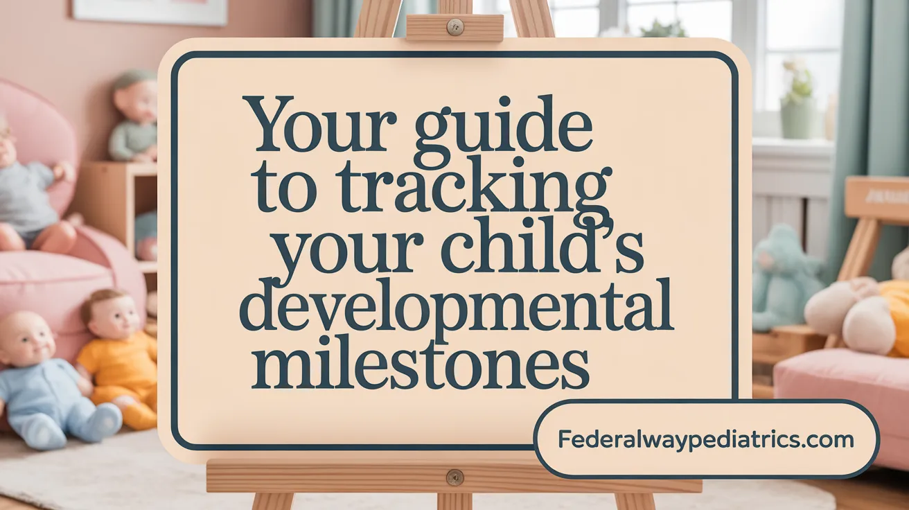 Your Guide to Tracking Your Child's Developmental Milestones