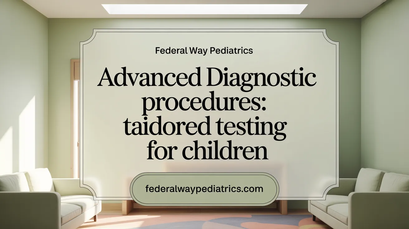 Advanced Diagnostic Procedures: Tailored Testing for Children