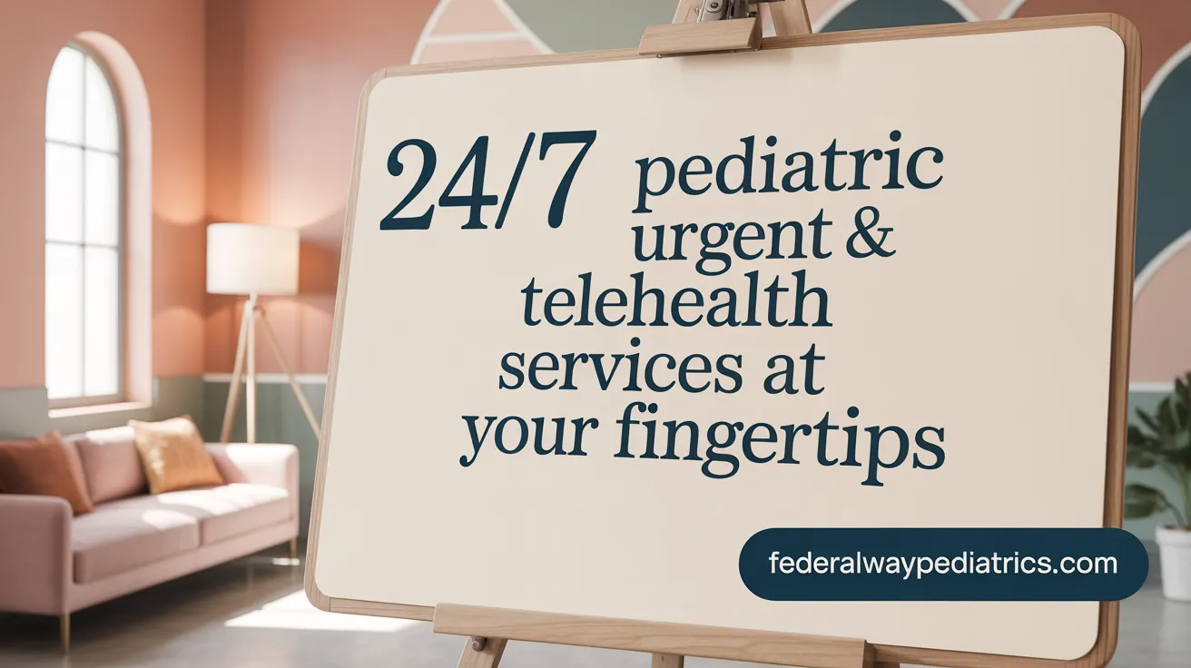 24/7 Pediatric Urgent & Telehealth Services at Your Fingertips