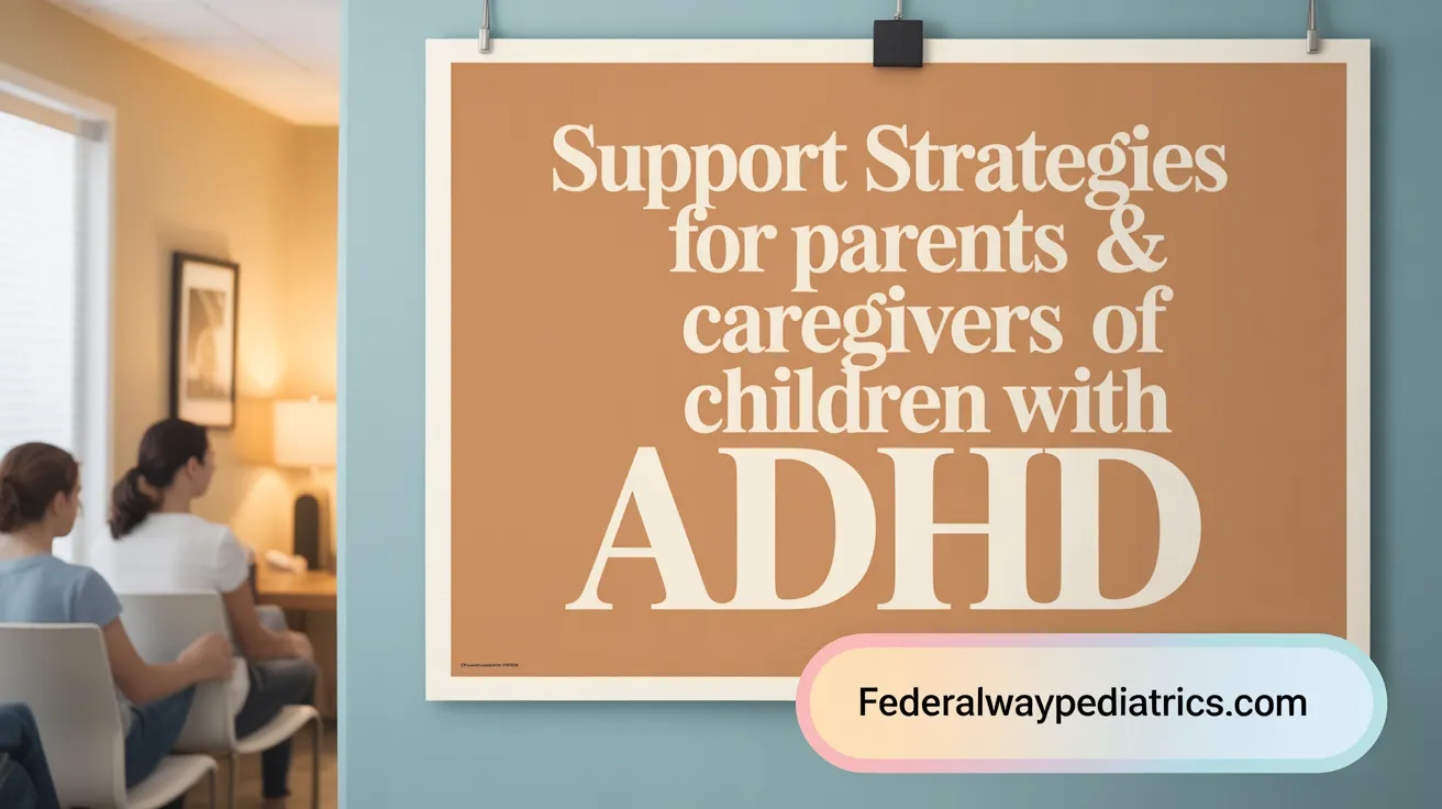 Support Strategies for Parents & Caregivers of Children with ADHD