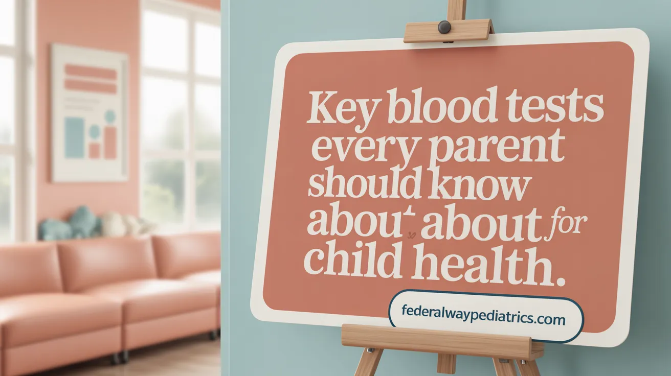 Key Blood Tests Every Parent Should Know About for Child Health