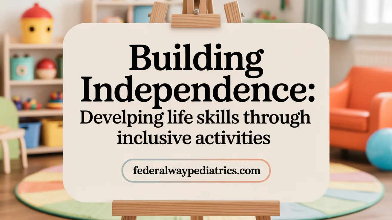Building Independence: Developing Life Skills through Inclusive Activities