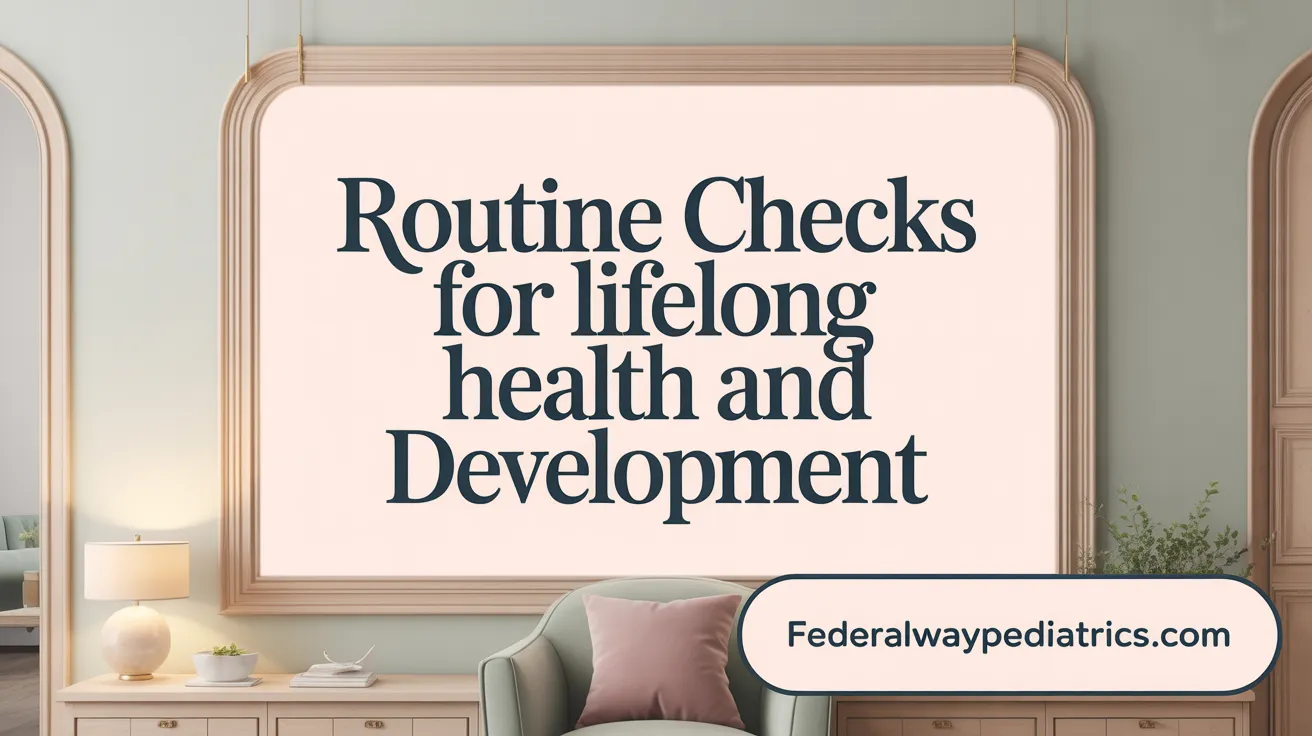 Routine Checks for Lifelong Health and Development