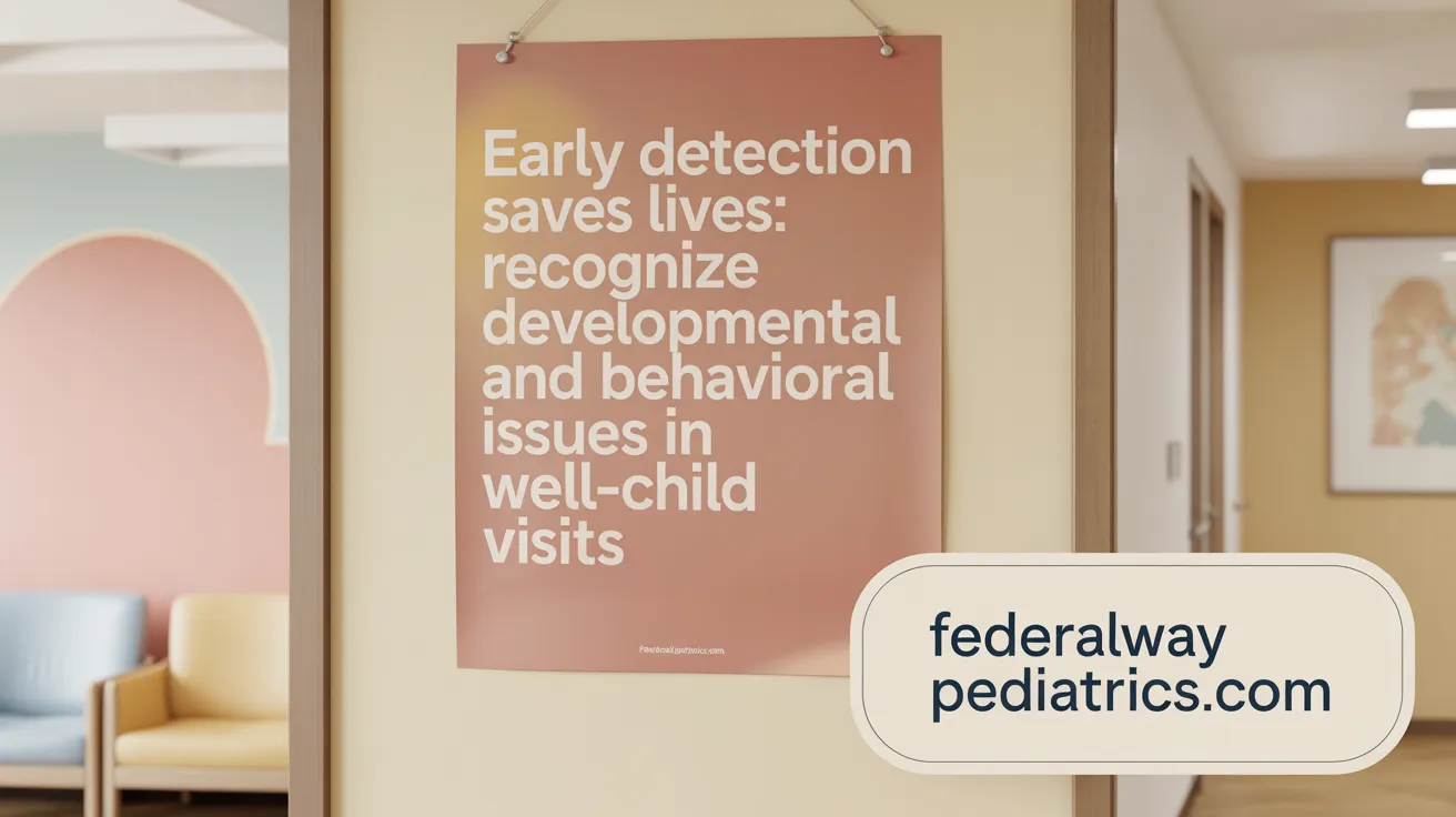 Early Detection Saves Lives: Recognize Developmental and Behavioral Issues in Well-Child Visits