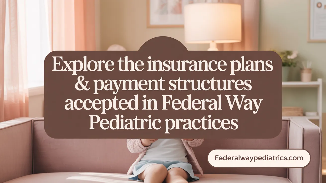 Explore the Insurance Plans & Payment Structures Accepted in Federal Way Pediatric Practices