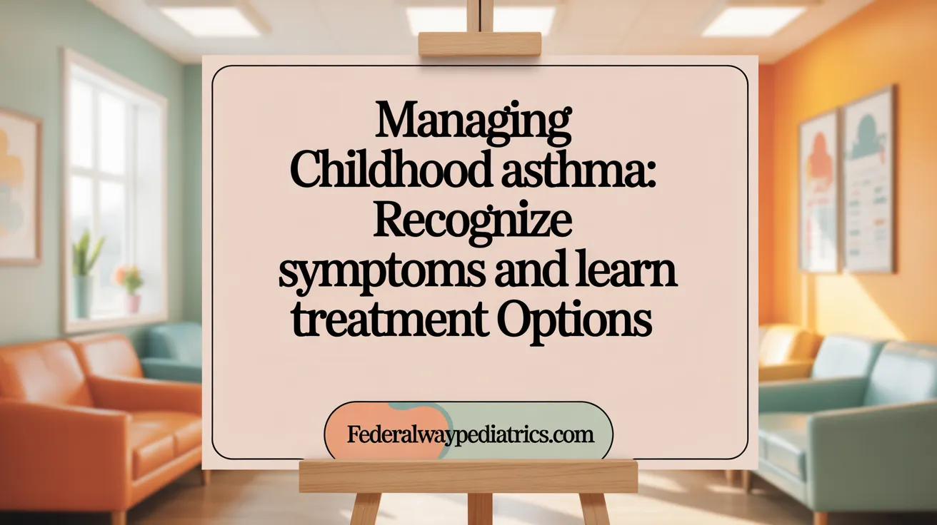 Managing Childhood Asthma: Recognize Symptoms and Learn Treatment Options