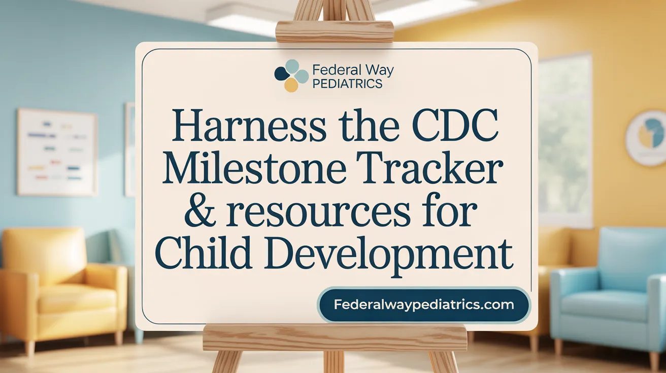 Harness the CDC Milestone Tracker & Resources for Child Development