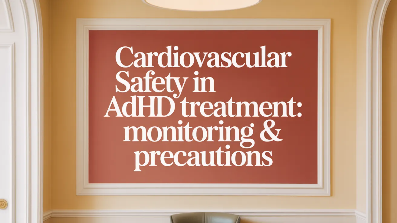 Cardiovascular Safety in ADHD Treatment: Monitoring & Precautions