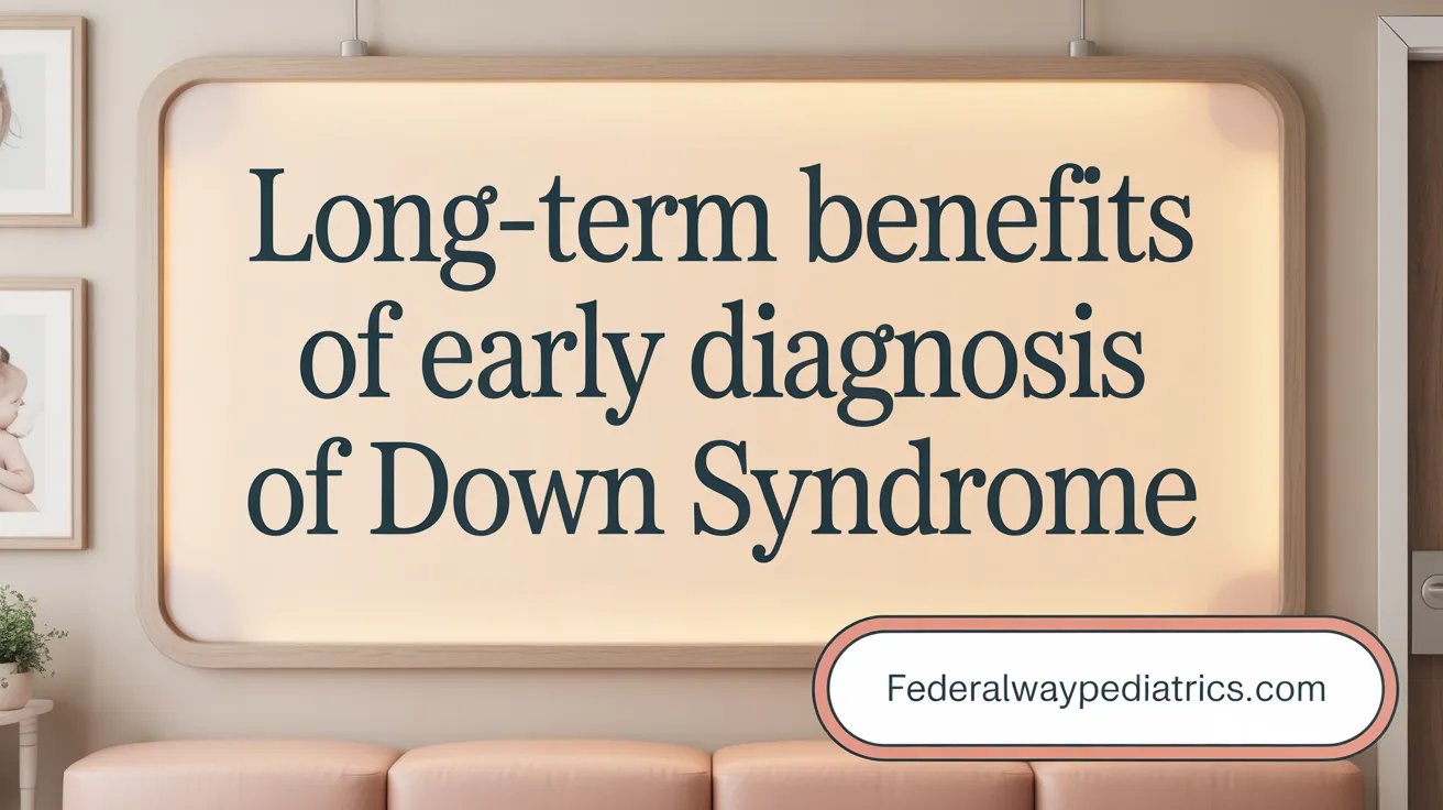 Long-Term Benefits of Early Diagnosis of Down Syndrome