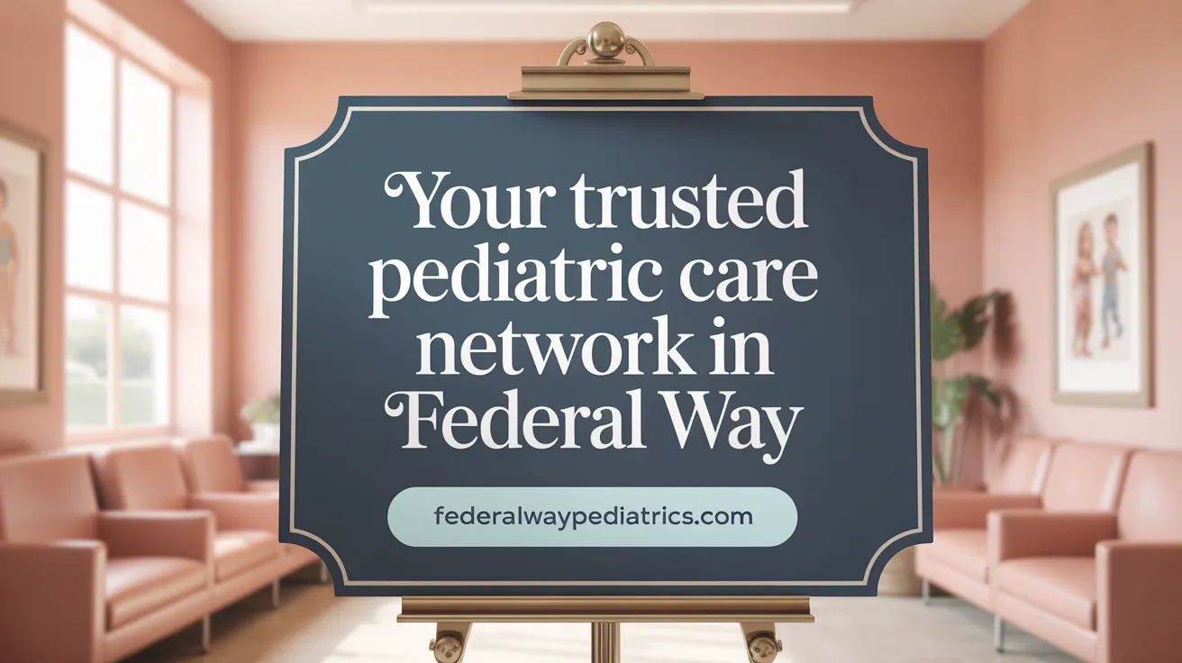 Your Trusted Pediatric Care Network in Federal Way