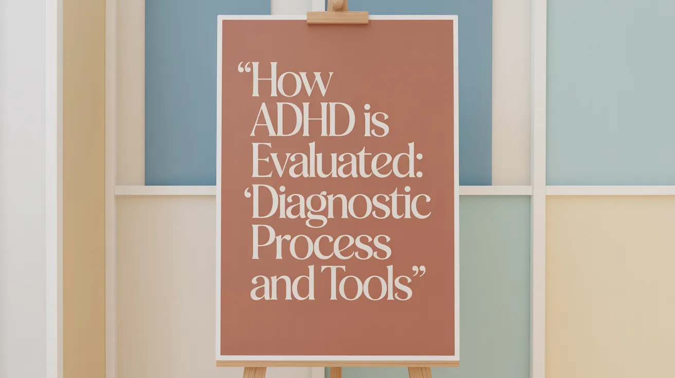 How ADHD is Evaluated: Diagnostic Process and Tools