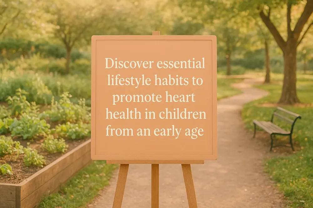 Discover essential lifestyle habits to promote heart health in children from an early age.