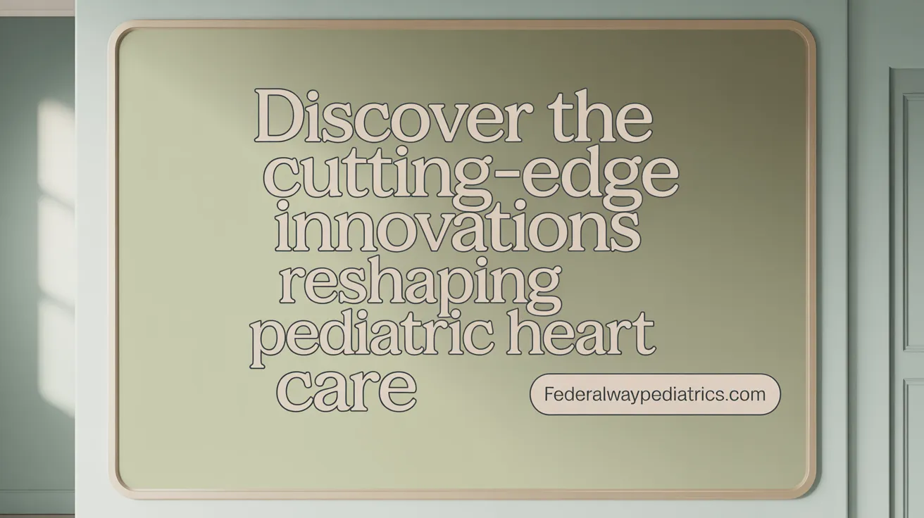 Discover the Cutting-Edge Innovations Reshaping Pediatric Heart Care