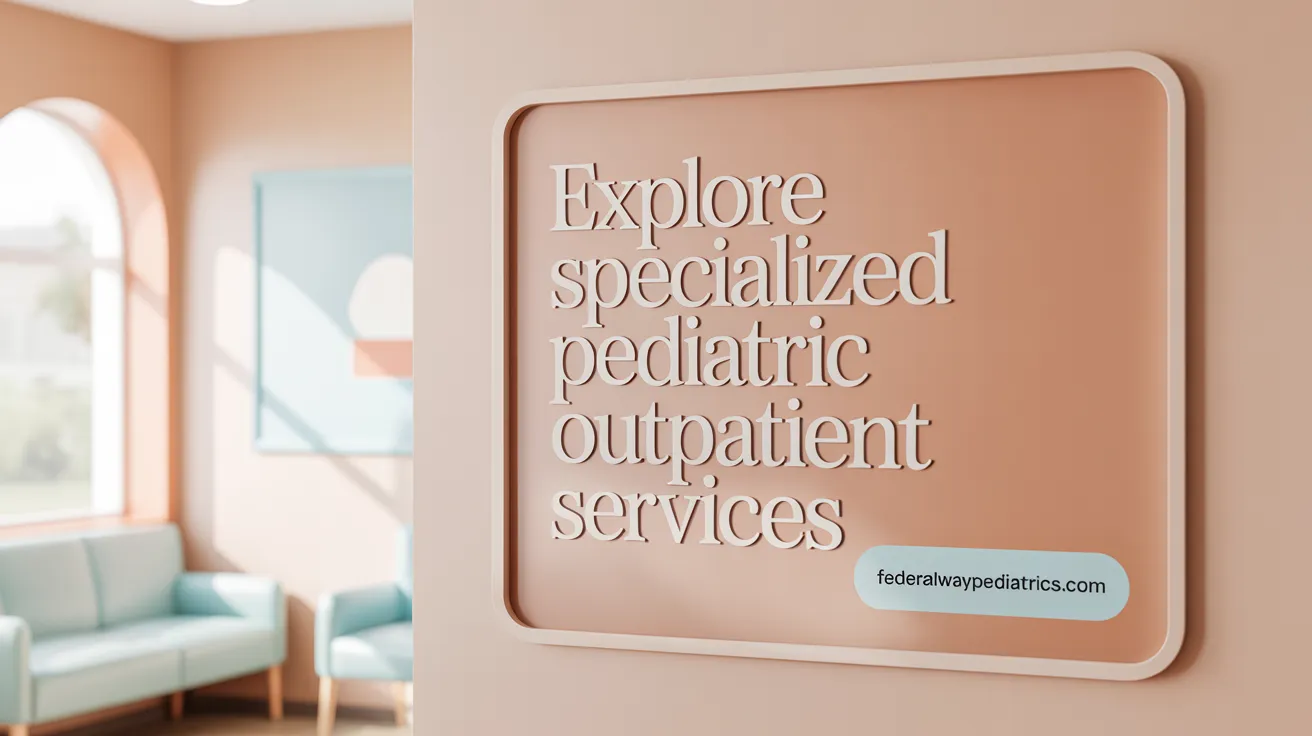 Explore Specialized Pediatric Outpatient Services