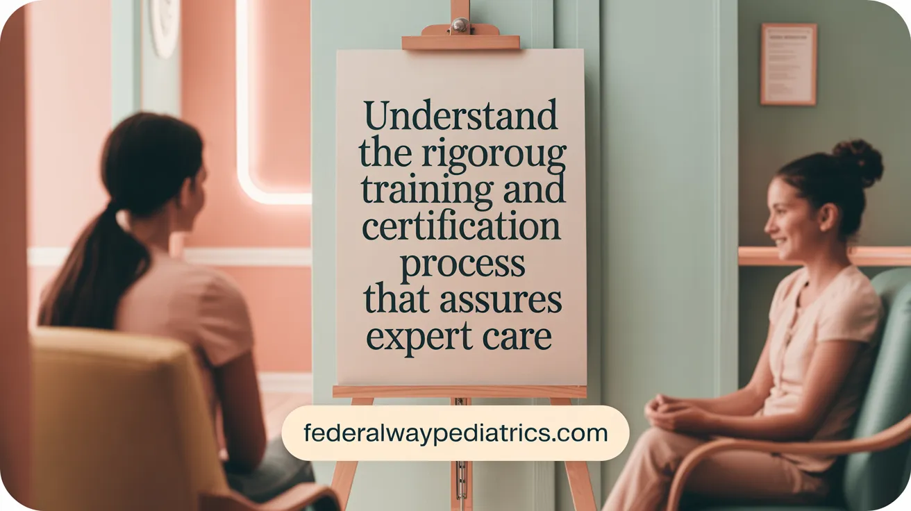 Understand the rigorous training and certification process that assures expert care.