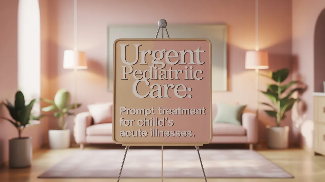 Urgent Pediatric Care: Prompt Treatment for Child’s Acute Illnesses