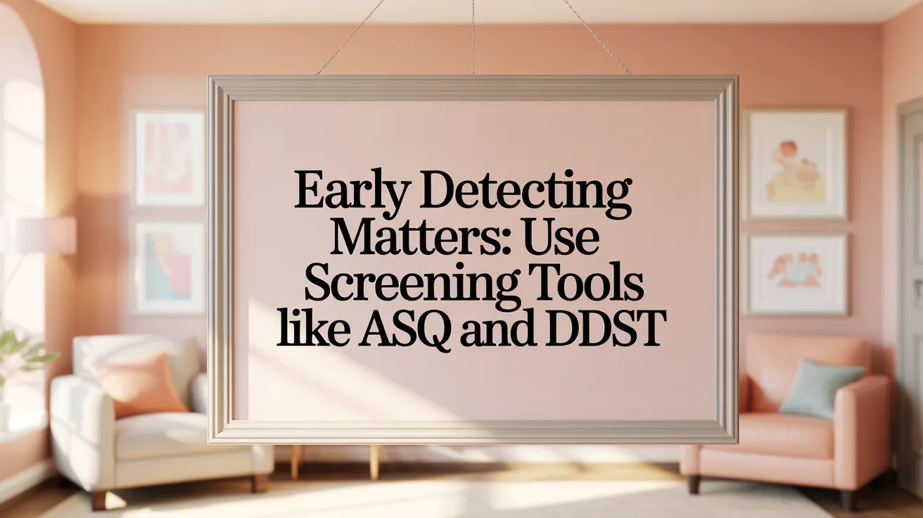 Early Detection Matters: Use Screening Tools Like ASQ and DDST