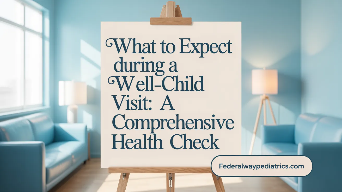 What to Expect During a Well-Child Visit: A Comprehensive Health Check