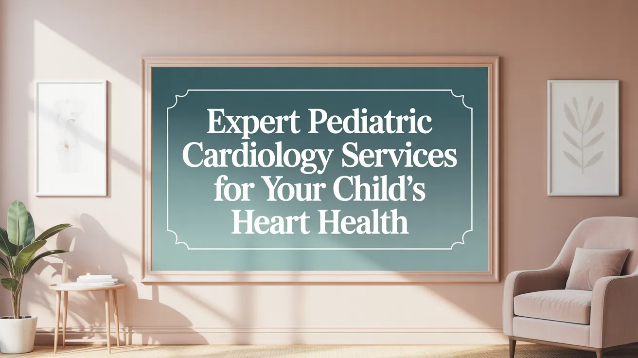 Expert Pediatric Cardiology Services for Your Child's Heart Health