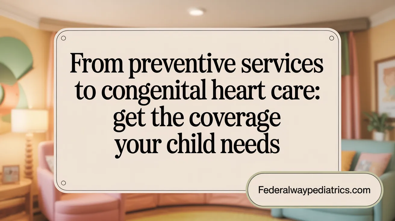 From Preventive Services to Congenital Heart Care: Get the Coverage Your Child Needs