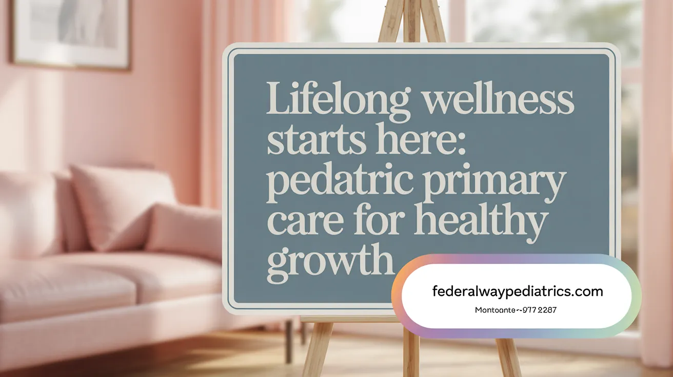 Lifelong Wellness Starts Here: Pediatric Primary Care for Healthy Growth