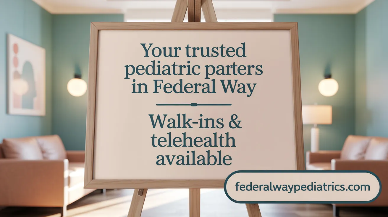 Your Trusted Pediatric Partners in Federal Way — Walk-Ins & Telehealth Available