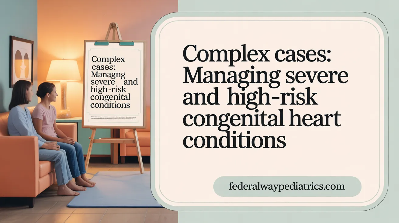 Complex Cases: Managing Severe and High-Risk Congenital Heart Defects