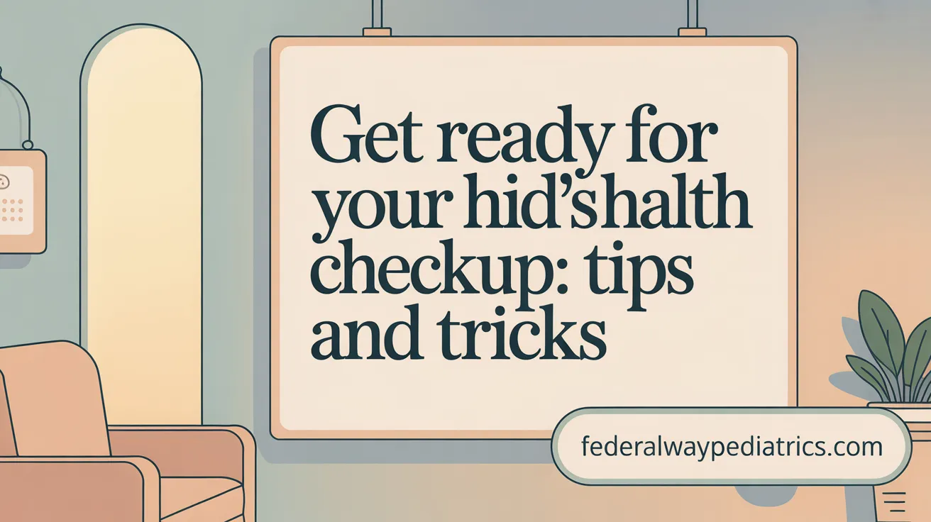 Get Ready for Your Child’s Health Checkup: Tips and Tricks
