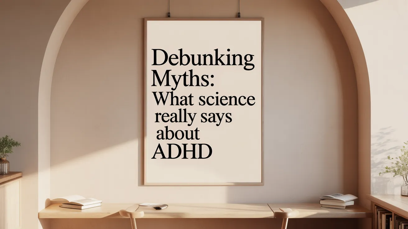 Debunking Myths: What Science Really Says About ADHD