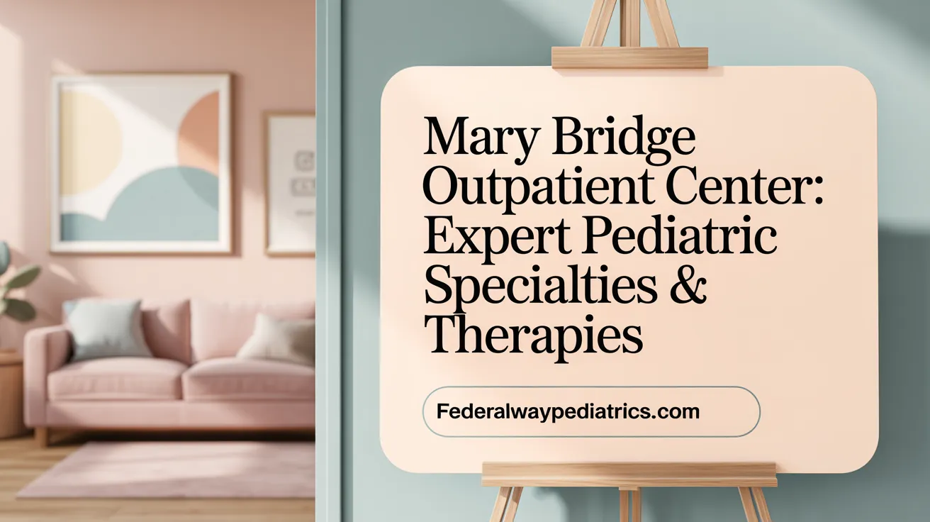 Mary Bridge Outpatient Center: Expert Pediatric Specialties & Therapies