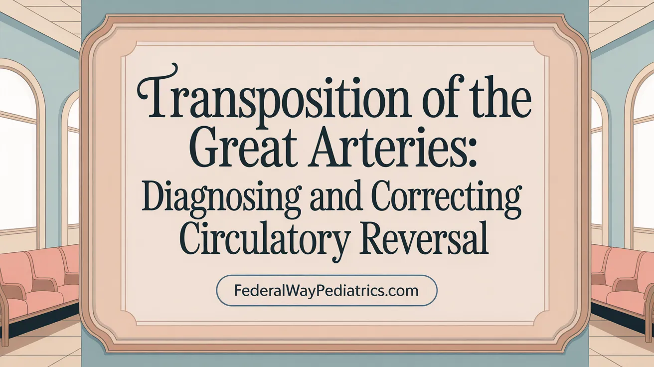 Transposition of the Great Arteries: Diagnosing and Correcting Circulatory Reversal