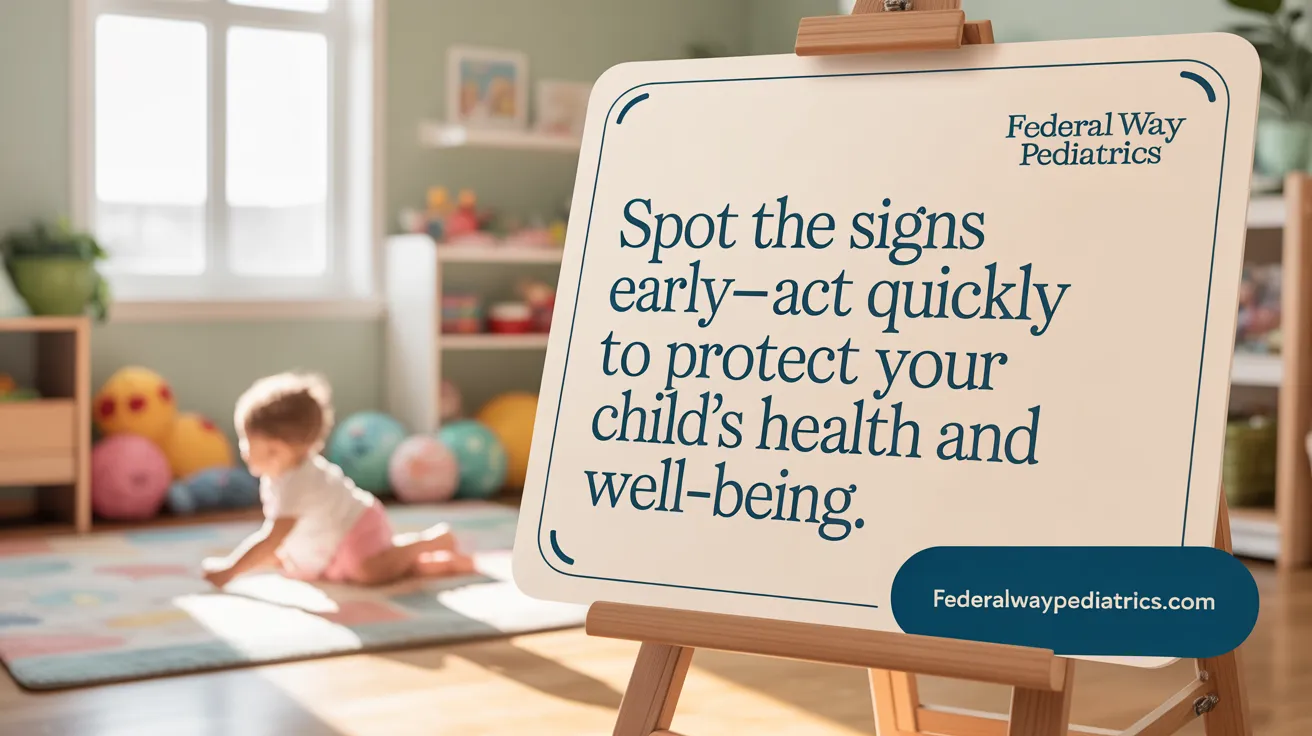 Spot the signs early—act quickly to protect your child's health.