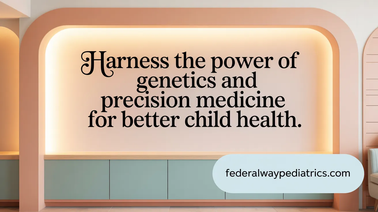 Harness the Power of Genetics and Precision Medicine for Better Child Health