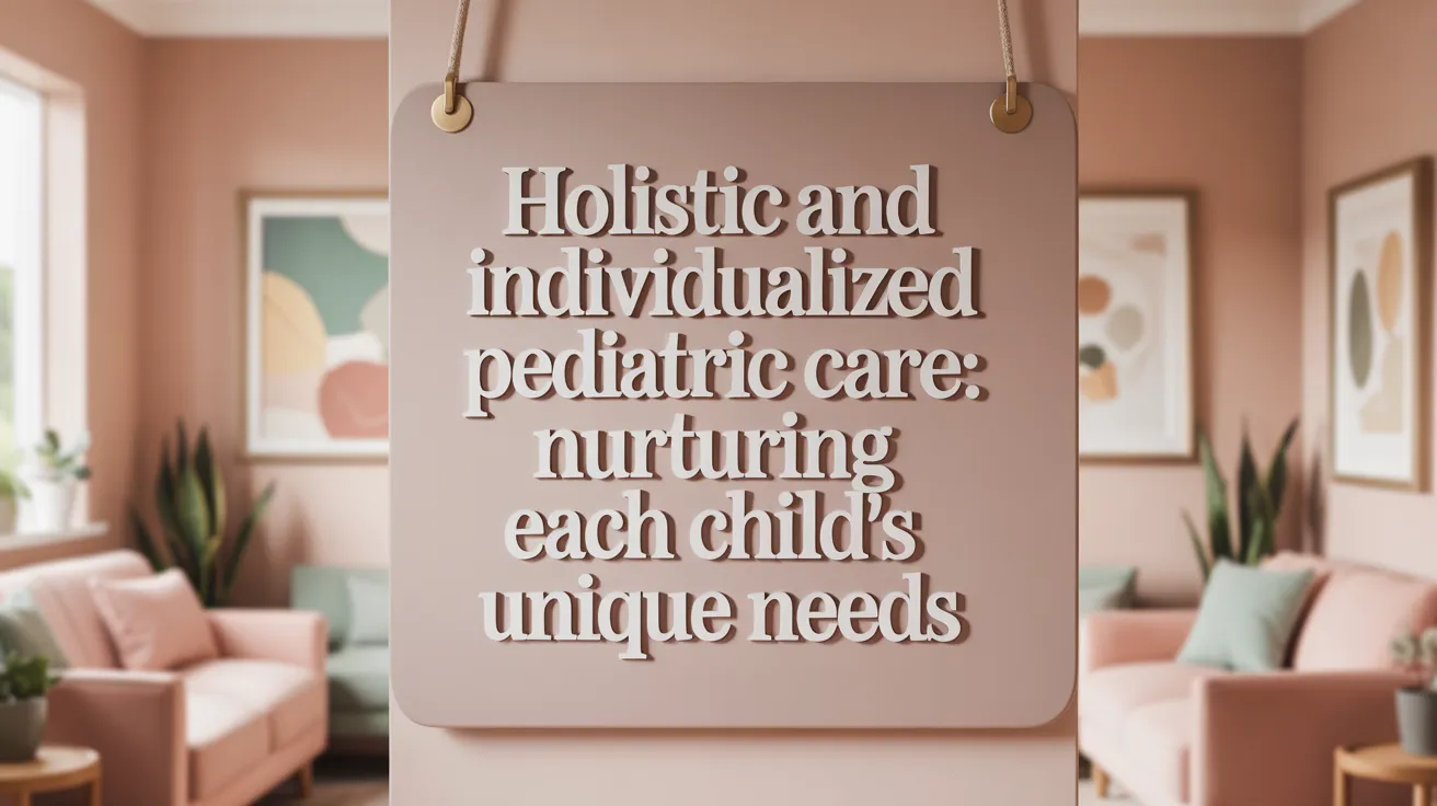 Holistic and Individualized Pediatric Care: Nurturing Each Child’s Unique Needs
